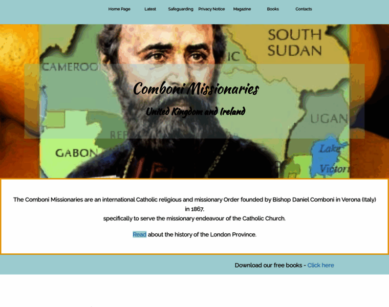 Comboni.org.uk thumbnail