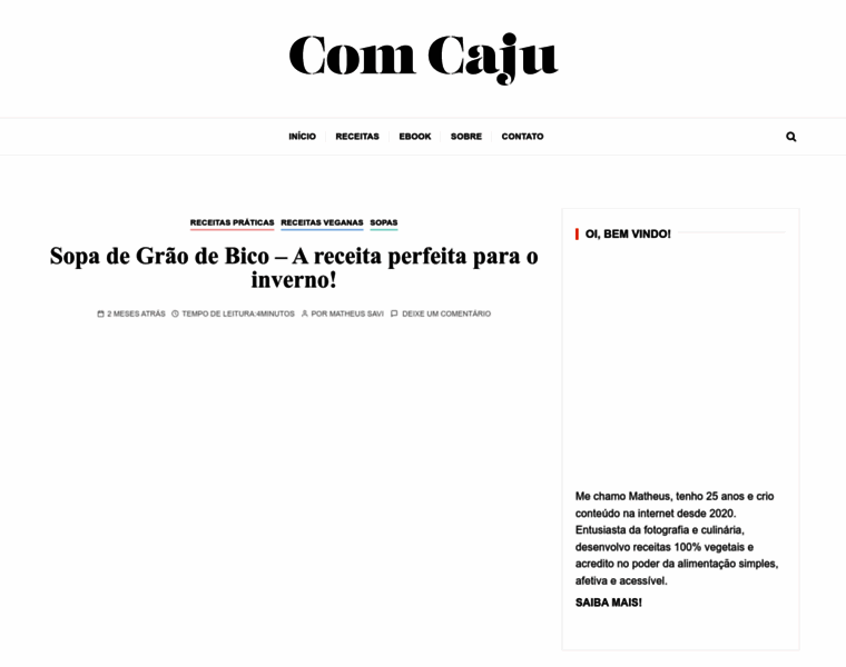 Comcaju.com.br thumbnail