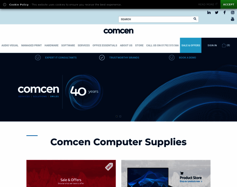 Comcen.co.uk thumbnail