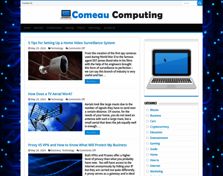 Comeaucomputing.com thumbnail