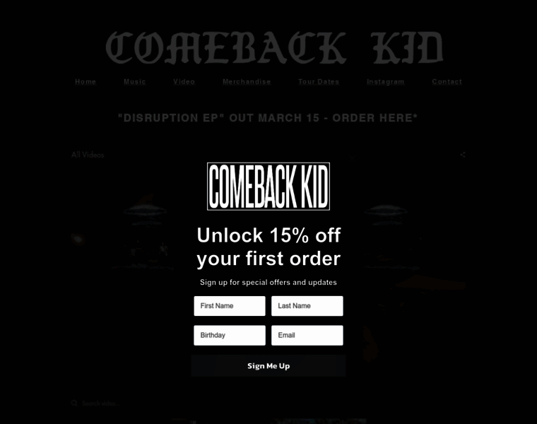 Comeback-kid.com thumbnail