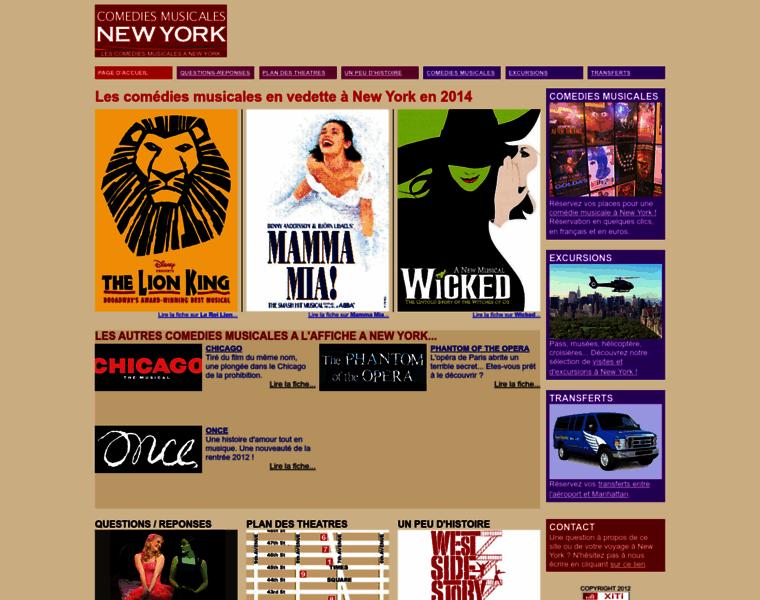 Comedies-musicales-new-york.com thumbnail