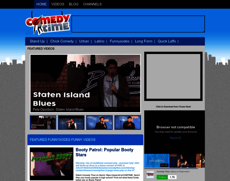 Comedytime.com thumbnail