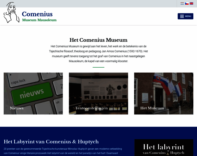Comeniusmuseum.nl thumbnail