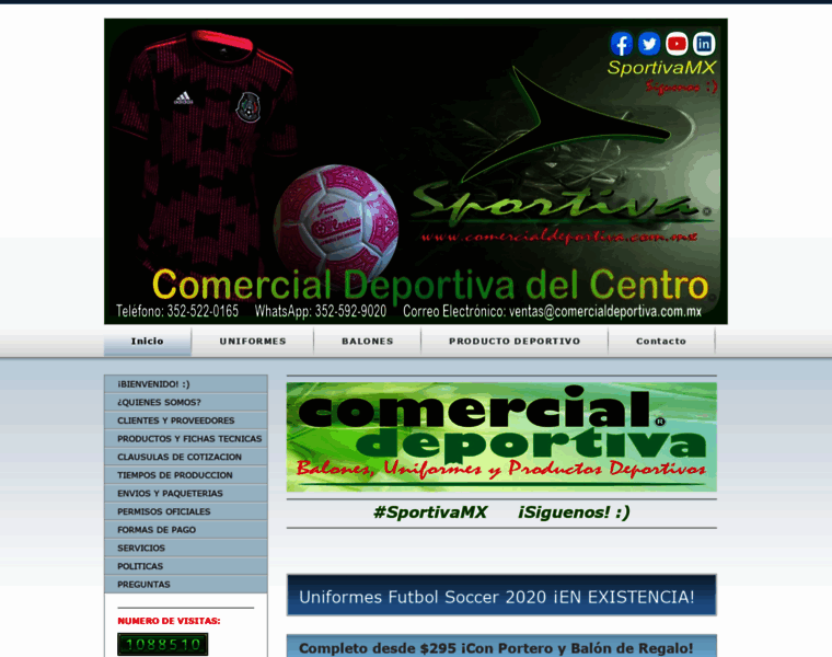 Comercialdeportiva.com.mx thumbnail