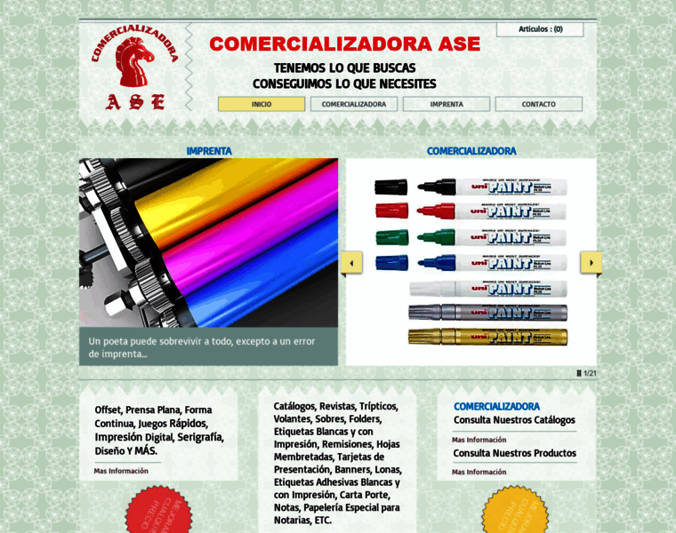 Comercializadoraase.com thumbnail