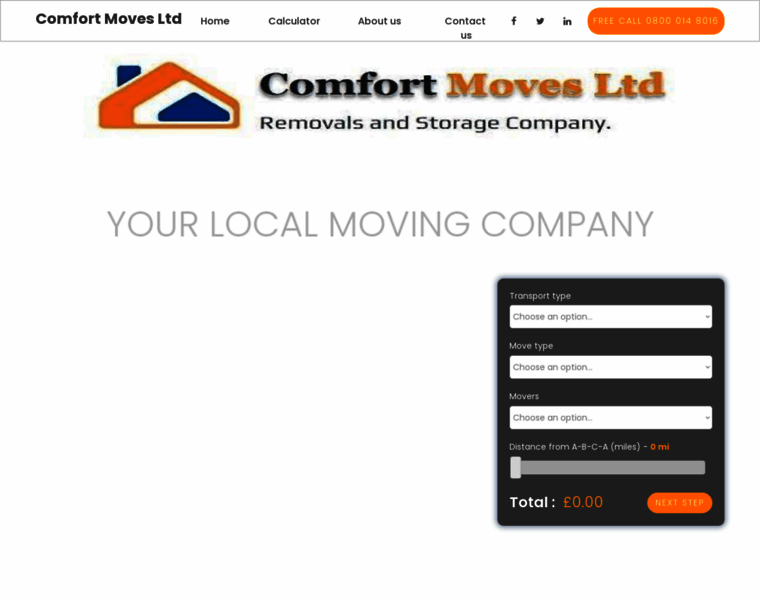 Comfort-moves.co.uk thumbnail