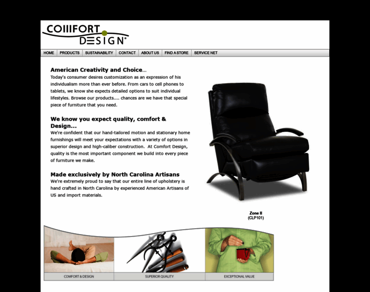 Comfortdesignfurniture.com thumbnail