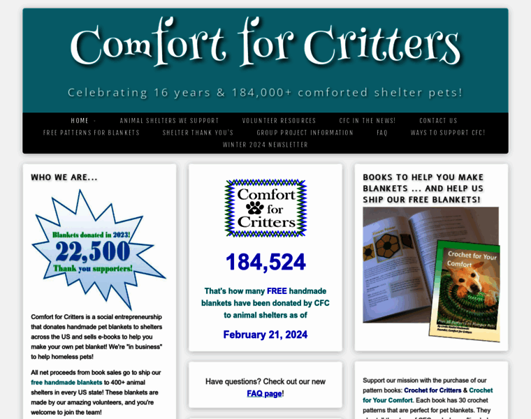 Comfortforcritters.org thumbnail Comfortforcritters.org thumbnail