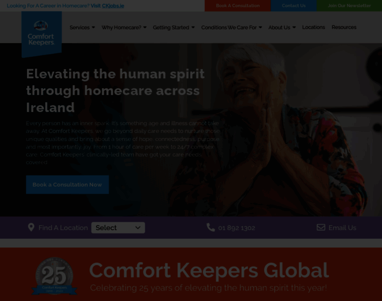 Comfortkeepers.ie thumbnail