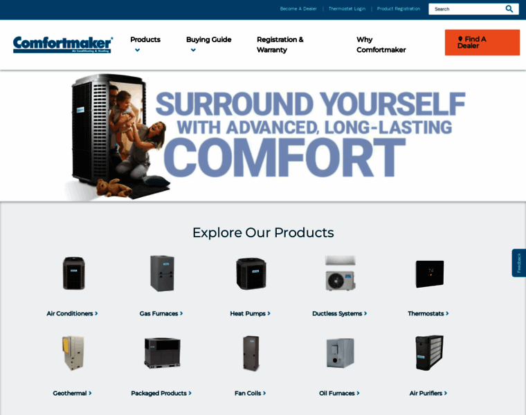 Comfortmaker.com thumbnail