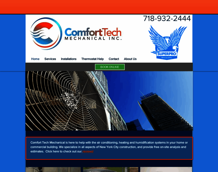 Comforttechmechanical.com thumbnail