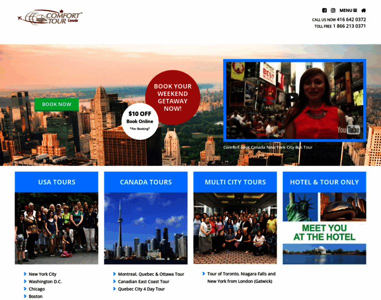 Comforttour.com thumbnail