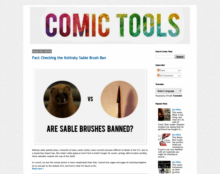 Comic-tools.com thumbnail