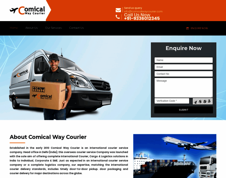 Comicalwaycourier.com thumbnail