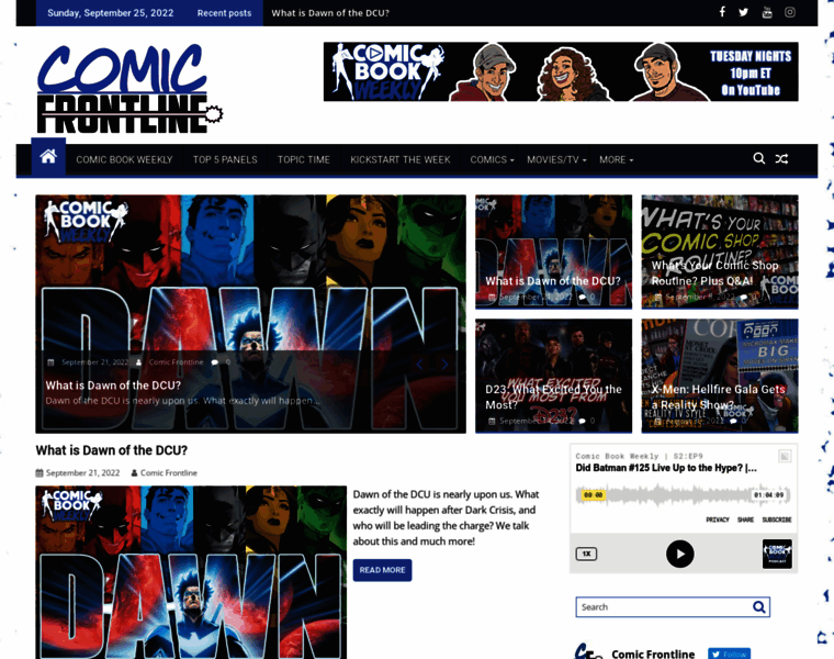 Comicfrontline.com thumbnail