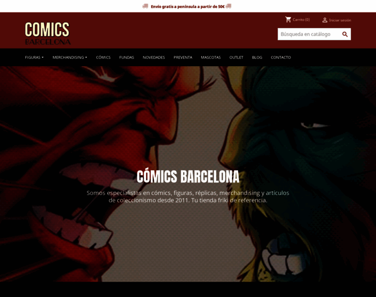 Comicsbarcelona.com thumbnail