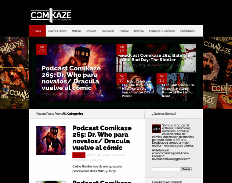 Comikaze.net thumbnail