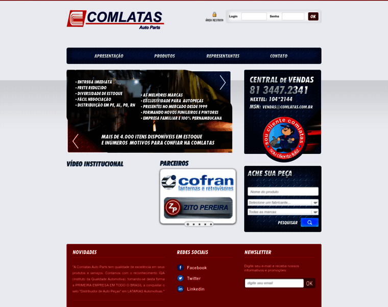 Comlatas.com.br thumbnail