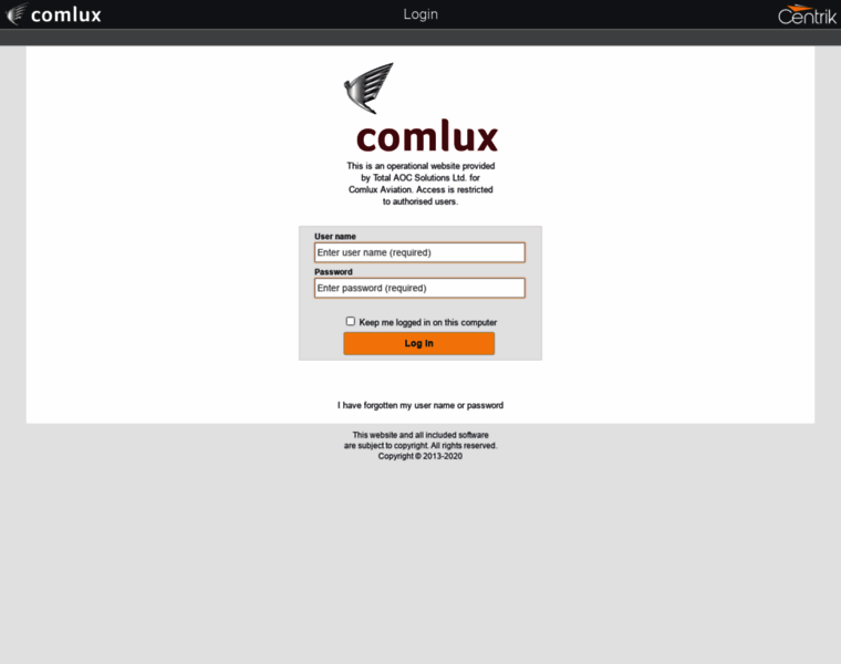 Comlux.centrik.net thumbnail