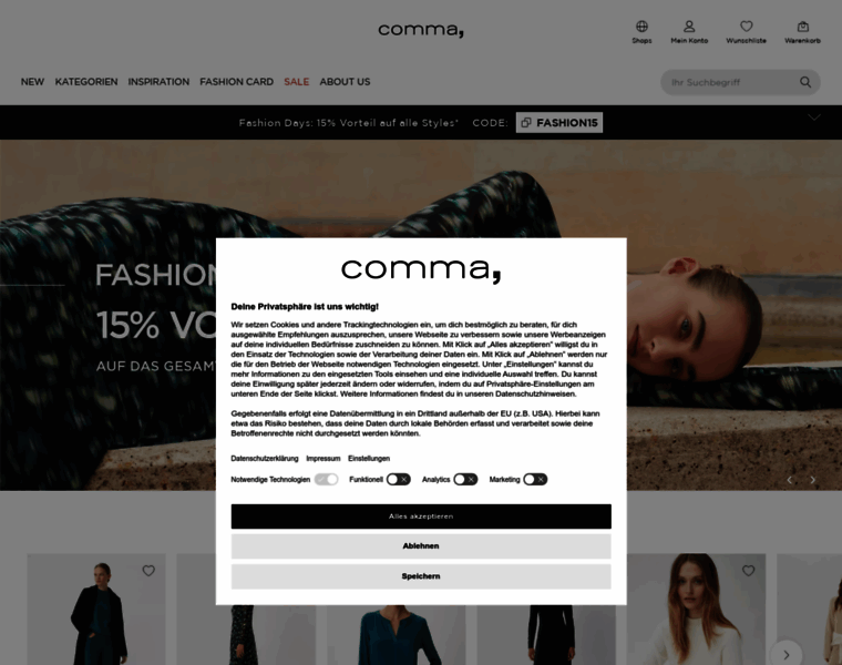 Comma-store.ch thumbnail
