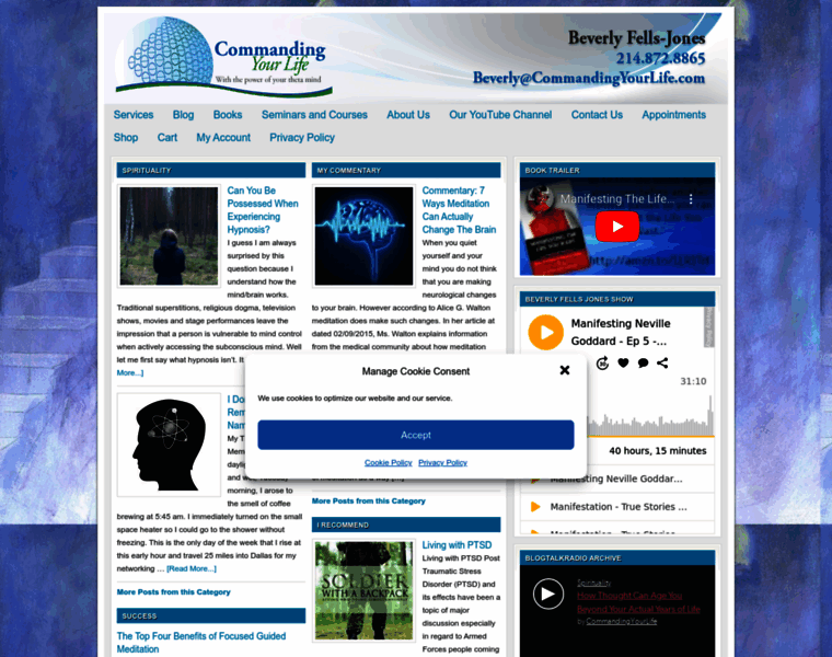 Commandingyourlife.com thumbnail