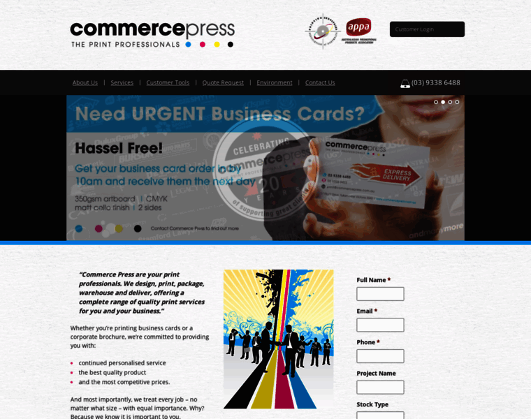 Commercepress.com.au thumbnail
