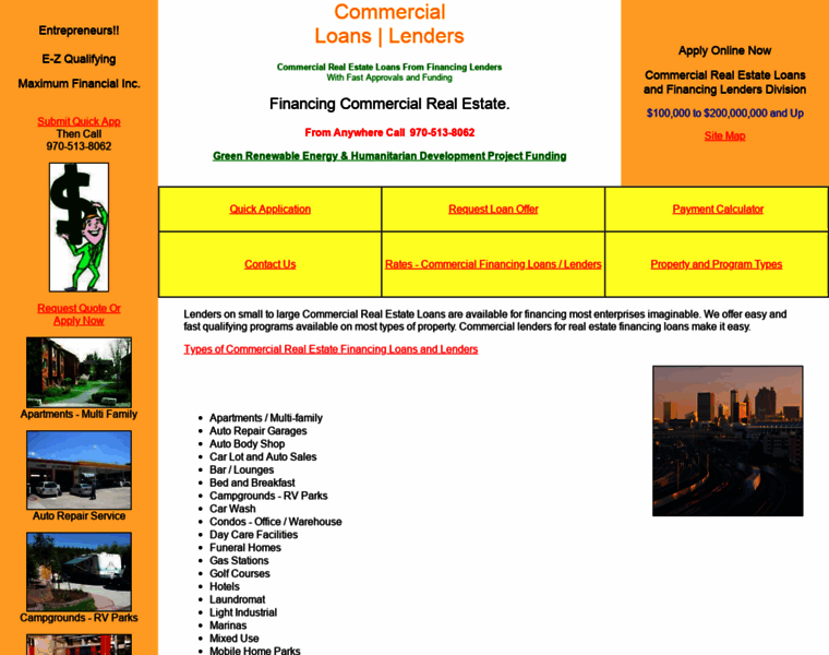 Commercial-loans-lenders.com thumbnail