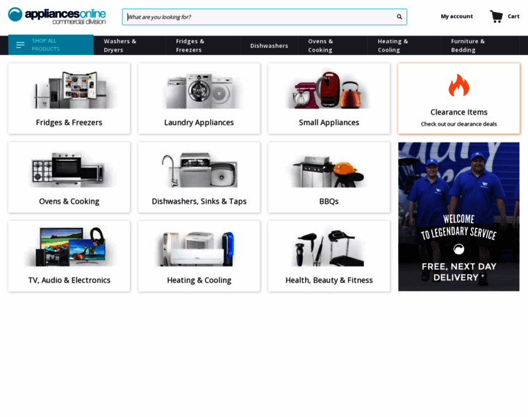 Commercial.appliancesonline.com.au thumbnail