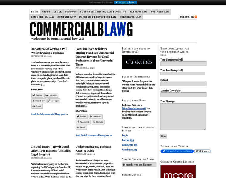 Commercialblawg.com thumbnail
