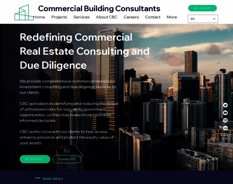 Commercialbuildingconsultants.com thumbnail