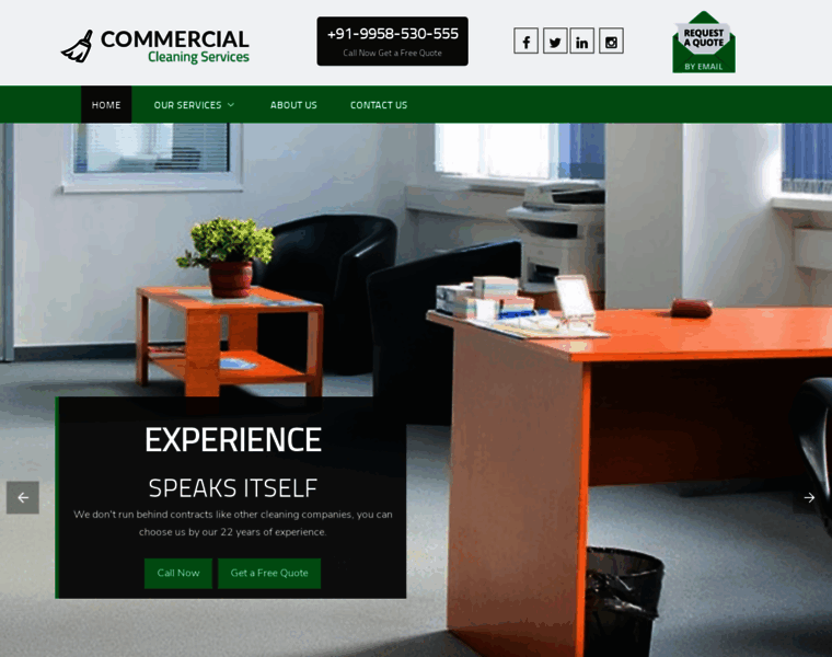 Commercialcleaning.co.in thumbnail