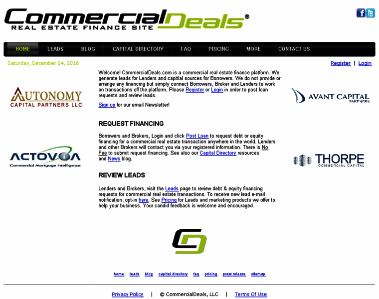 Commercialdeals.com thumbnail