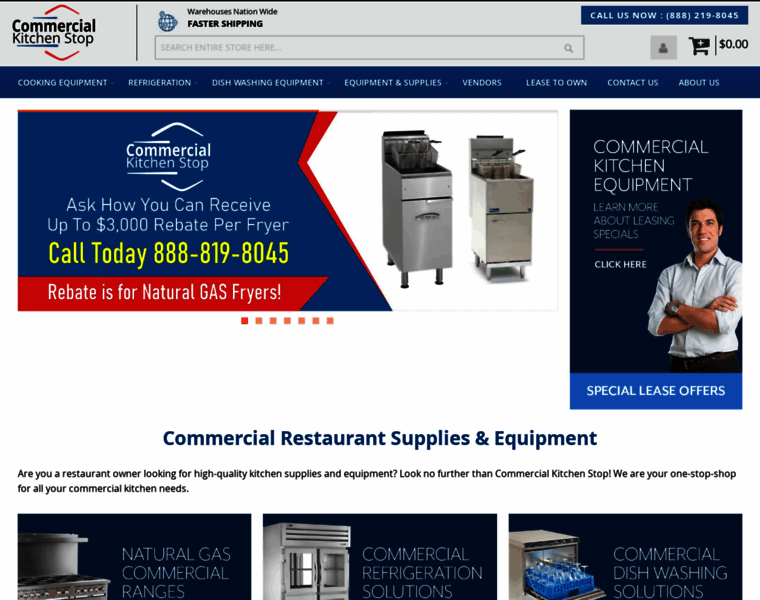 Commercialkitchenstop.com thumbnail Commercialkitchenstop.com thumbnail