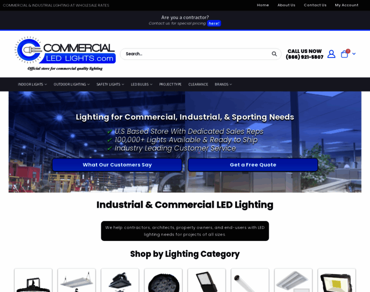 Commercialledlights.com thumbnail