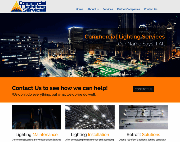 Commerciallightingservices.com thumbnail