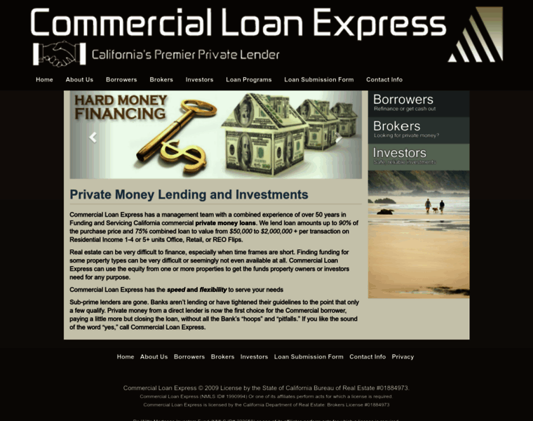 Commercialloanexpress.com thumbnail