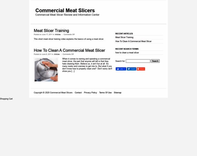 Commercialmeatslicers.com thumbnail