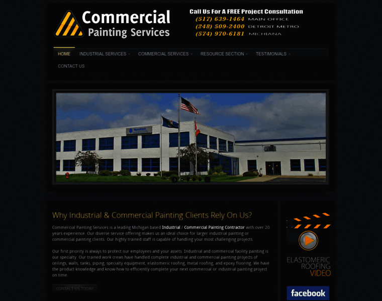 Commercialpaintingservices.com thumbnail