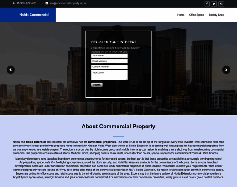 Commercialproperty.net.in thumbnail