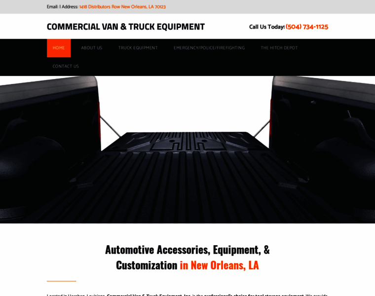 Commercialvanandtruckequipment.com thumbnail
