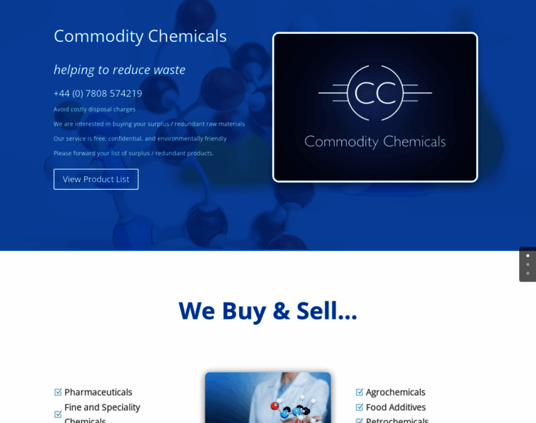 Commoditychemicals.com thumbnail