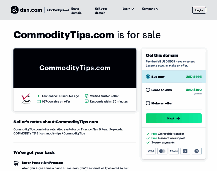 Commoditytips.com thumbnail