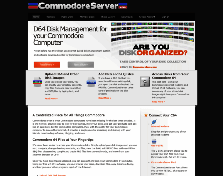 Commodoreserver.com thumbnail