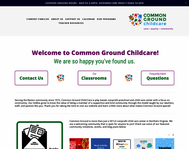 Commongroundchildcare.org thumbnail