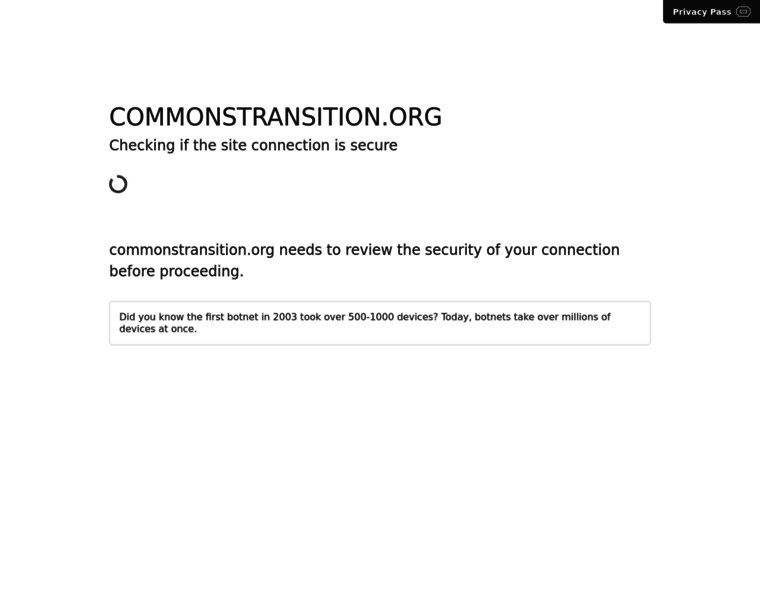 Commonstransition.org thumbnail