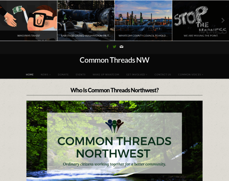 Commonthreadsnw.org thumbnail