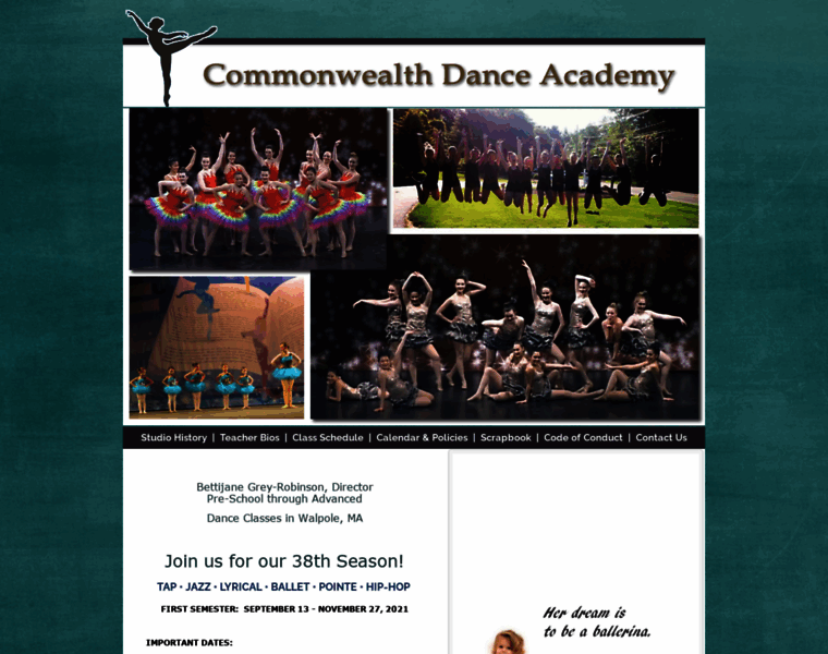 Commonwealthdance.com thumbnail