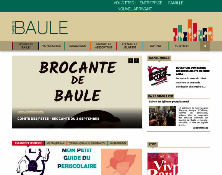 Commune-baule.fr thumbnail