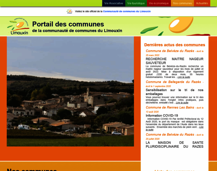 Communes-du-limouxin.fr thumbnail